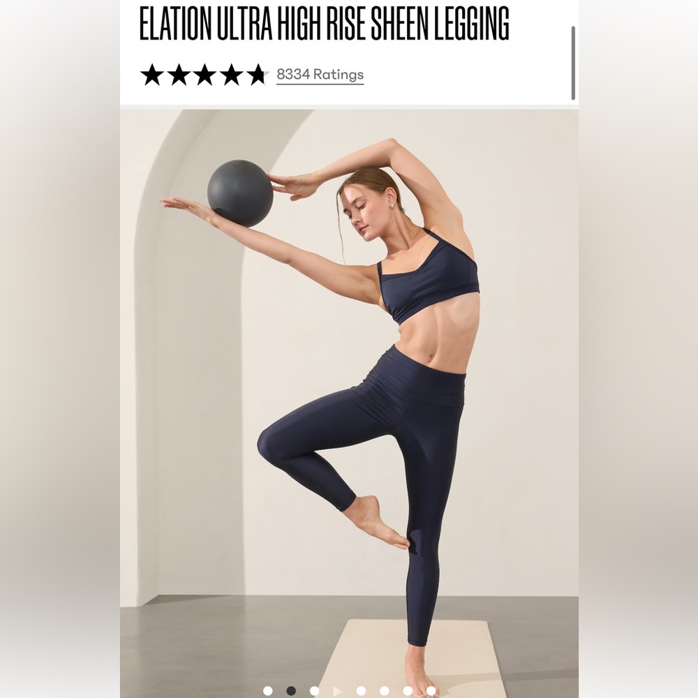 NWT ELATION ULTRA HIGH RISE SHEEN LEGGING